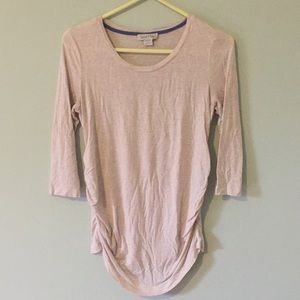 Summer & sage Maternity 3/4 sleeve top